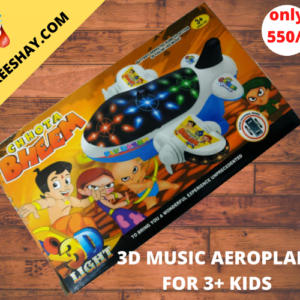 3D PLANE | WITH MUSIC TOY FOR TODDLERS