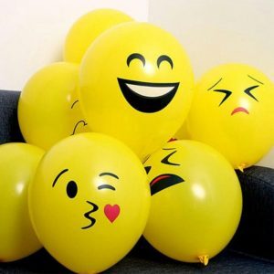 10 Emoji Balloons