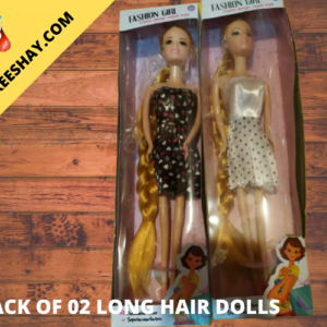 LONG HAIR DOLL PACK OF 02
