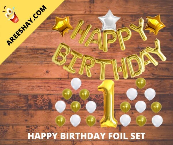 Foil Birthday Set