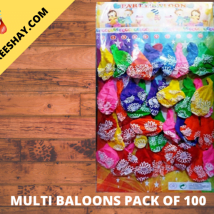 Multicolored Happy Birthday Balloons