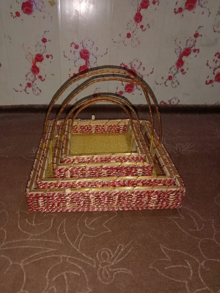 4 Empty Gift Baskets Set Without 3 Number Basket Send Gifts To