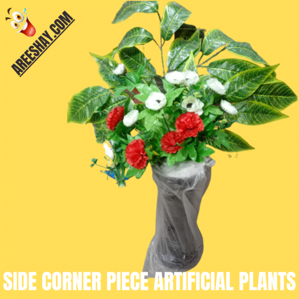 PAIR OF ARTIFICIAL PLANT SIDE CORNER SET