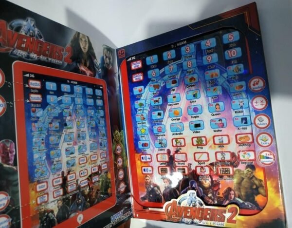 Avengers Learning Soft Touch Buttons Tab For Kids - TAB