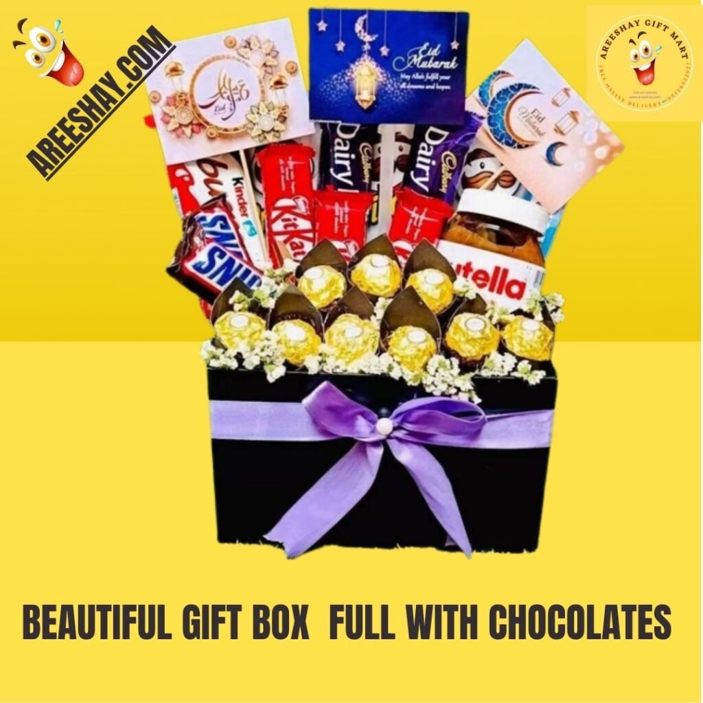 BEAUTIFUL CHOCOLATE BOX OF PREMIUM QUALITY | Send Gifts To Pakistan ...
