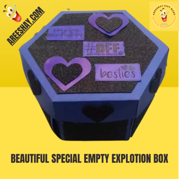 BEAUTIFUL SPECIAL EMPTY EXPLOSION BOX