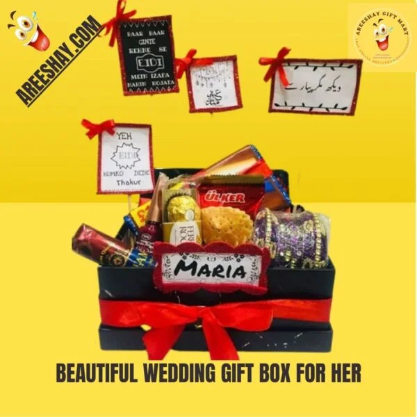 BEAUTIFUL WEDDING GIFT BOX FOR HER