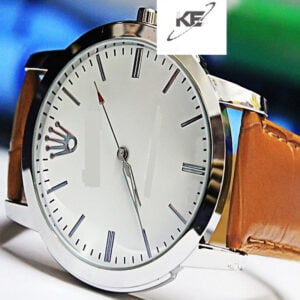 Brown Strap Casual Watch For Men