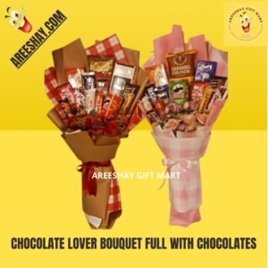 CHOCOLATE LOVER BOUQUET FULL WITH CHOCOLATES