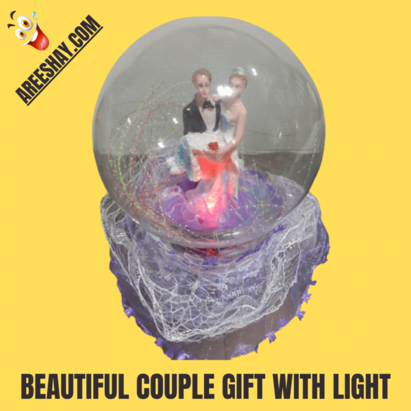 BEAUTIFUL COUPLE GIFT WITH LIGHT