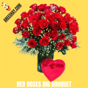 RED ROSES BIG BOUQUET