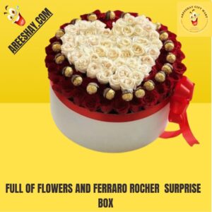 FULL OF FLOWERS AND FERRARO ROCHER SURPRISE BOX