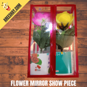 FLOWER MIRROR SHOW PIECE