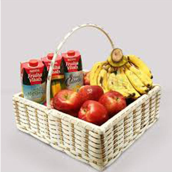 Juice and Fruit Gift Basket