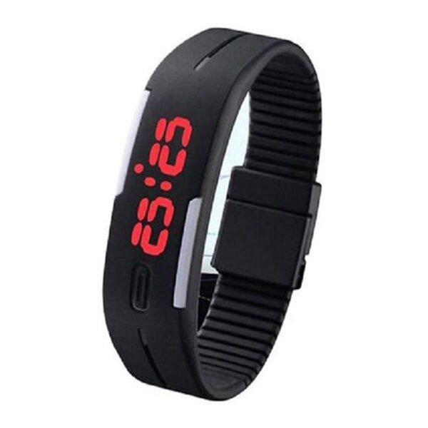 LED Sports Watch Black