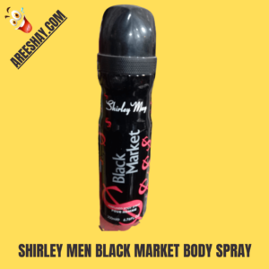 SHIRLEY MEN BLACKK MARKET BODY SPRAY