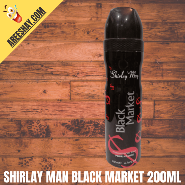 SHIRLAY MAN BLACK MARKET 200 ML