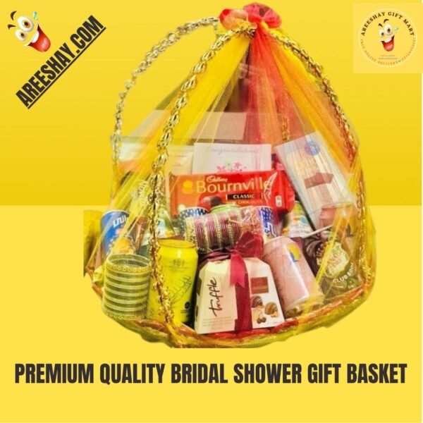 PREMIUM QUALITY BRIDAL SHOWER GIFT BASKET