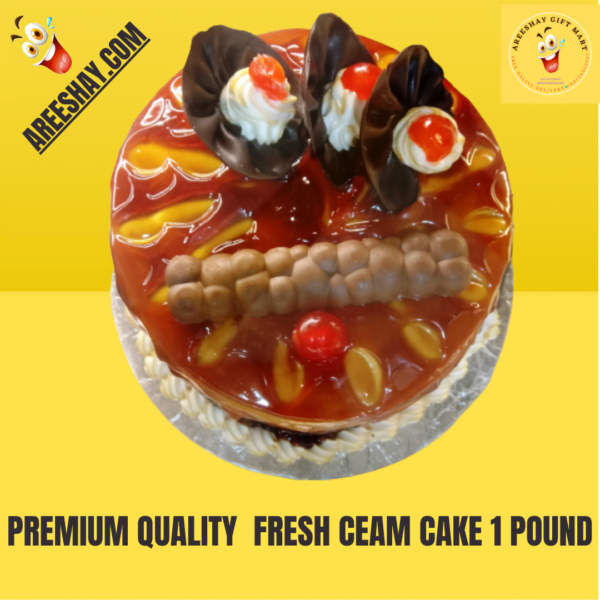 PREMIUM QUALITY FRESH CREAM CAKE | 1 POUND