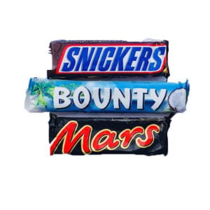 Pack of 03 Chocolates Snickers 50gm , Mars 51gm , Bounty 57gm
