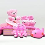 Pretty In Pink Baby Gift Hamber
