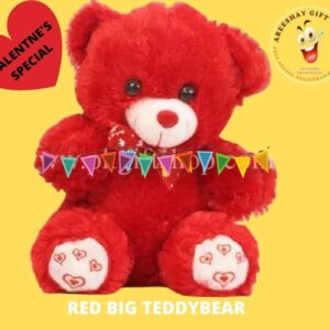 RED BIG TEDDY BEAR