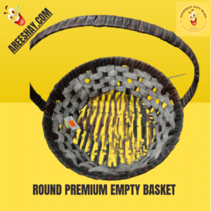 Round Premium Empty Basket
