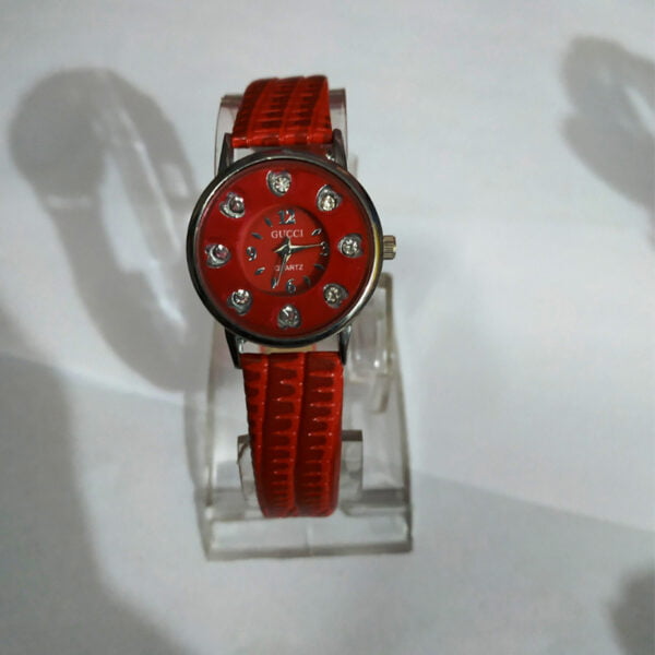 Red Beautiful Watch for Ladies