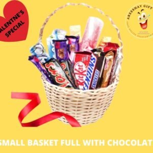 BUY SMALL BASKET FULL OF CHOCOLATES ONLINE | GIFT BASKETS