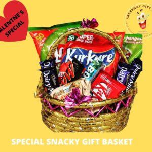 BUY SPECIAL SNAKY SALTY GIFT BASKET ONLINE