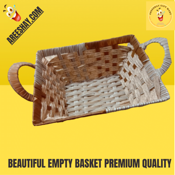 Square Empty Basket Medium Size