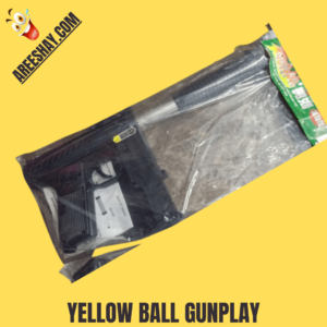 YELLOW BALL HEAVY GUNPLAY SHOOTING SNIPER GUN TOY