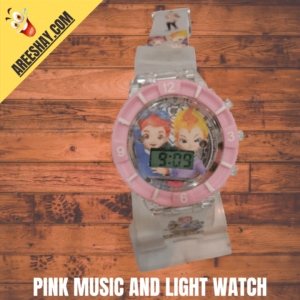 PINKK MUSIC AND LIGHT WATCH
