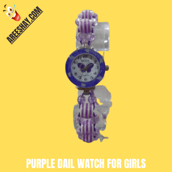 PURPLE DAIL WATCH FOR GIRLS