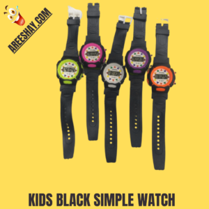 KIDS BLACKK SIMPLE WATCH