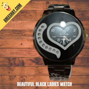 BEAUTIFUL BLACK LADIES WATCH