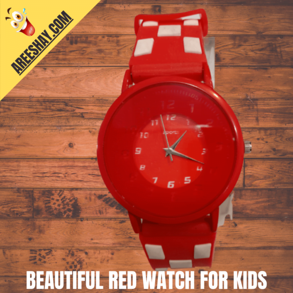BEAUTIFUL RED WATCH FOR KIDS