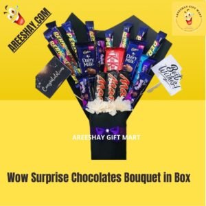 Wow Surprise Chocolates Bouquet in Box