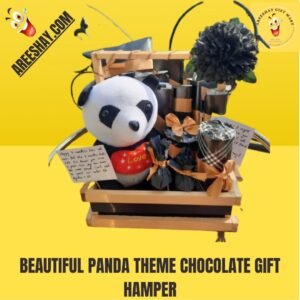 BEAUTIFUL PANDA THEME CHOCOLATE GIFT HAMPER
