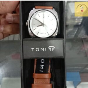 LEATHER STRIP WRIST WATCH FOR MEN