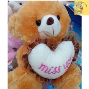 MISS YOU BROWN CUTE TEDDY