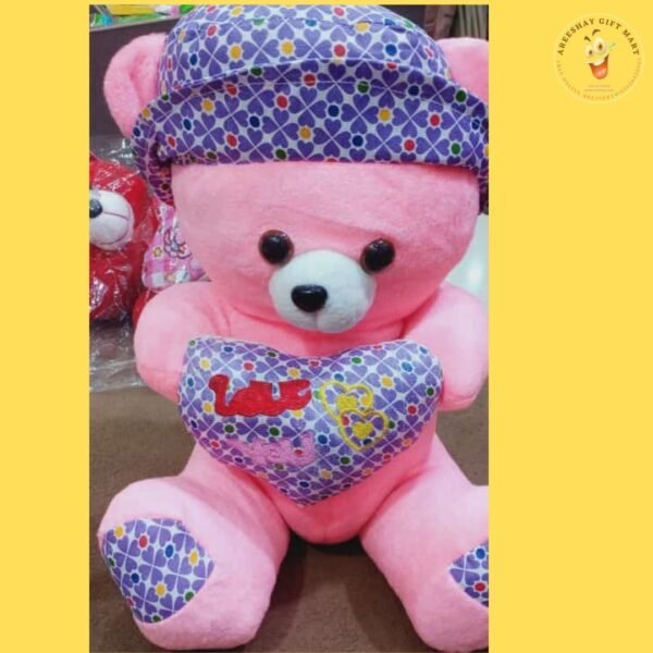 PINK HAT TEDDY BEAR