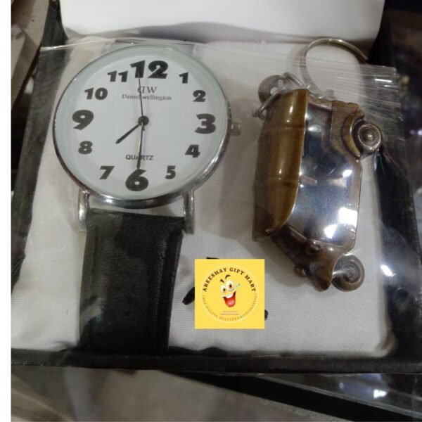 WRIST WATCH BOX WITH KEY RING