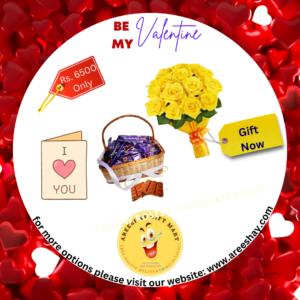 YELLOW FLOWERS BOUQUET WITH DAIRY MILK BASKET