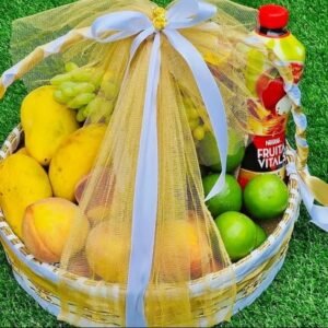 FRUIT GIFT BASKET GET WELL SOON GIFT