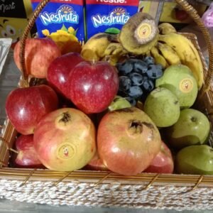 GET WELL SOON GIFT BASKET WITH JUICES