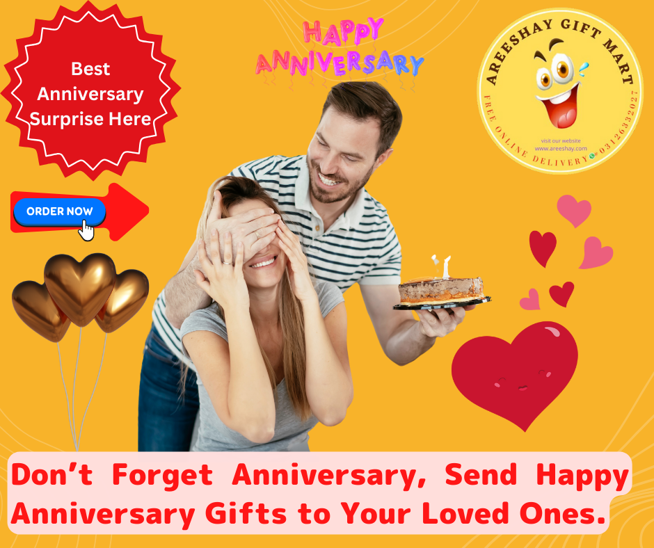 Send Anniversary Gifts to Your Wife or Husband