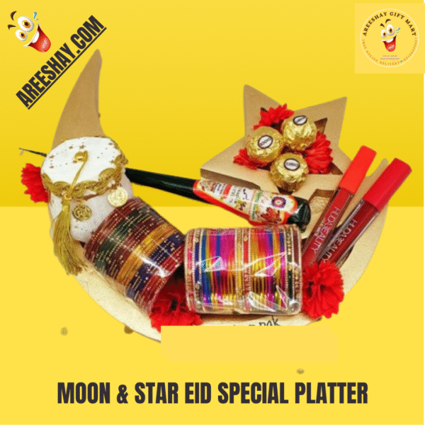 MOON & STAR EID SPECIAL PLATTER | Send Gifts To Pakistan | Same Day ...