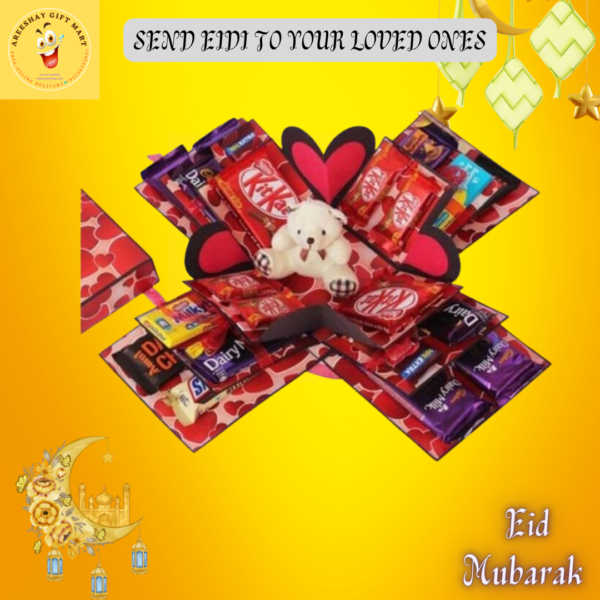 SPECIAL KITKAT AND DAIRY MILK GIFT BOX FOR HER