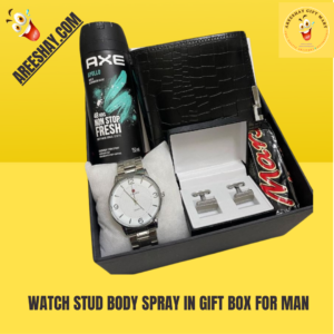 WATCH STUD BODY SPRAY IN GIFT BOX FOR MAN
